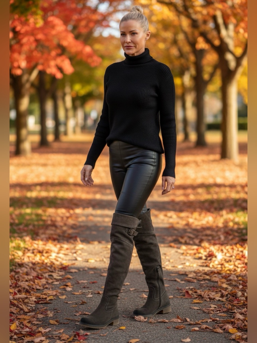 • SUNDANCE • NIB Over the knee Suede taupe brown boots fall/ winter sz 6